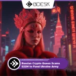 13Desk Crypto News | Russian Crypto Queen Scams $22M to Fund Ukraine Army