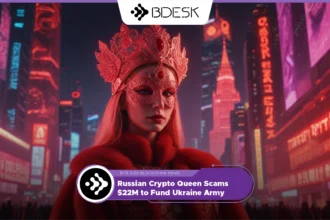 13Desk Crypto News | Russian Crypto Queen Scams $22M to Fund Ukraine Army