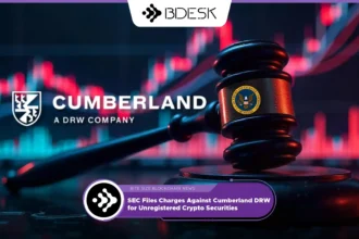 13Desk Crypto News | SEC Files Charges Against Cumberland DRW for Unregistered Crypto Securities