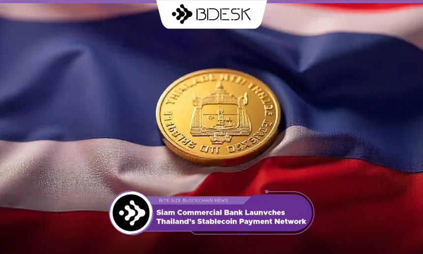 13Desk Crypto News | Siam Commercial Bank Launches Thailand’s Stablecoin Payment Network