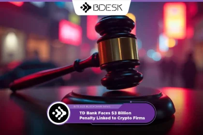 13Desk Crypto News | TD Bank Faces $3 Billion Penalty Linked to Crypto Firms