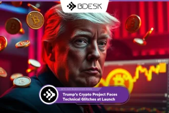 13Desk Crypto News | Trump's Crypto Project Faces Technical Glitches at Launch