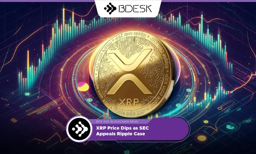 13Desk Crypto News | XRP Price Dips as SEC Appeals Ripple Case