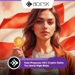 13Desk Crypto News | Italy Proposes 42% Crypto Gains Tax Amid High Risks