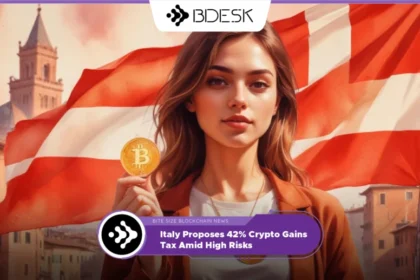 13Desk Crypto News | Italy Proposes 42% Crypto Gains Tax Amid High Risks