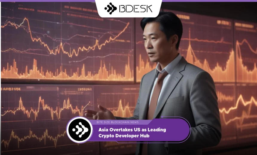 13Desk Crypto News | Asia Overtakes US as Leading Crypto Developer Hub