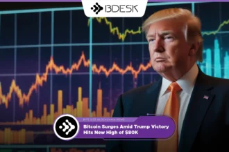 13Desk Crypto News | Bitcoin Surges Amid Trump Victory; Hits New High of $80K