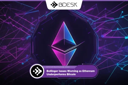 13Desk Crypto News | Bollinger Issues Warning as Ethereum Underperforms Bitcoin