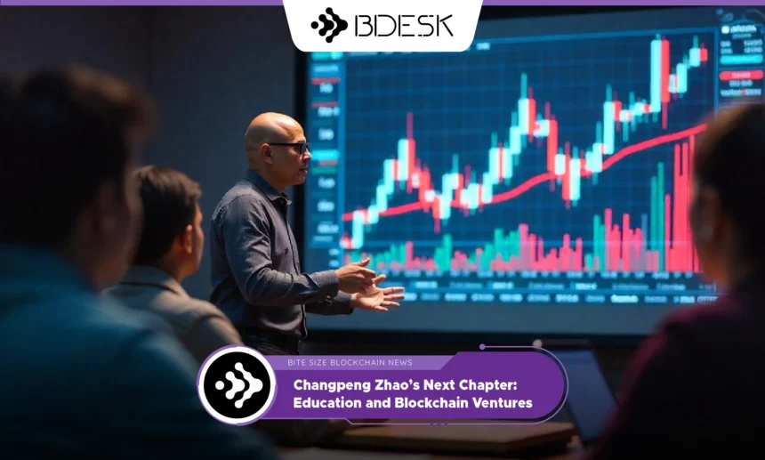 13Desk Crypto News | Changpeng Zhao’s Next Chapter - Education and Blockchain Ventures