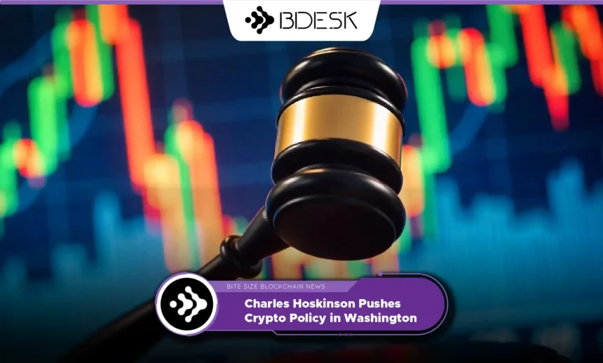 13Desk Crypto News | Charles Hoskinson Pushes Crypto Policy in Washington