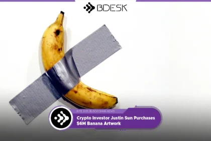 13Desk Crypto News | Crypto Investor Justin Sun Purchases $6M Banana Artwork