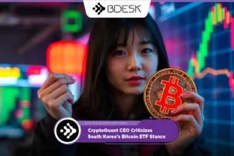 13Desk Crypto News | CryptoQuant CEO Criticizes South Korea’s Bitcoin ETF Stance