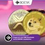 13Desk Crypto News | Dogecoin and XRP Dominate Amid $493M Liquidation