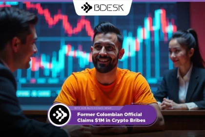 13Desk Crypto News | Former Colombian Official Claims $1M in Crypto Bribes