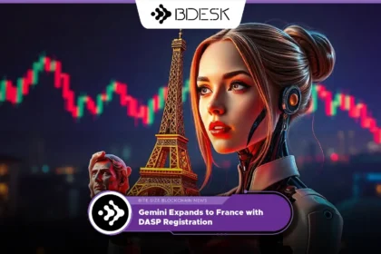 13Desk Crypto News | Gemini Expands to France with DASP Registration