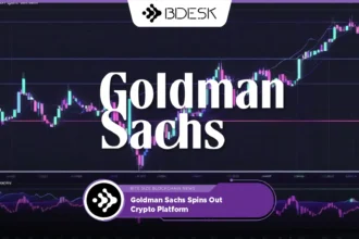 13Desk Crypto News | Goldman Sachs Spins Out Crypto Platform