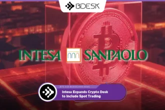 13Desk Crypto News | Intesa Expands Crypto Desk to Include Spot Trading