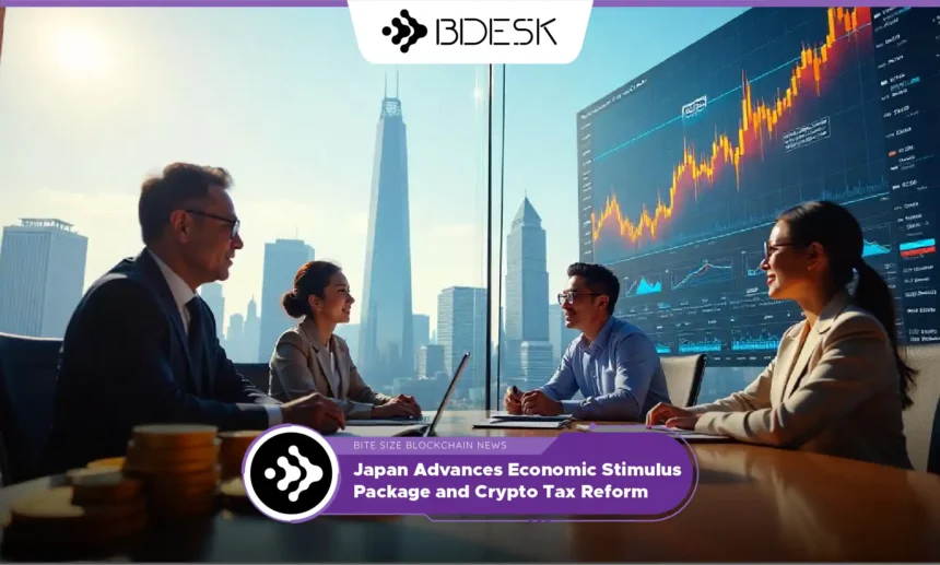 13Desk Crypto News | Japan Advances Economic Stimulus Package and Crypto Tax Reform