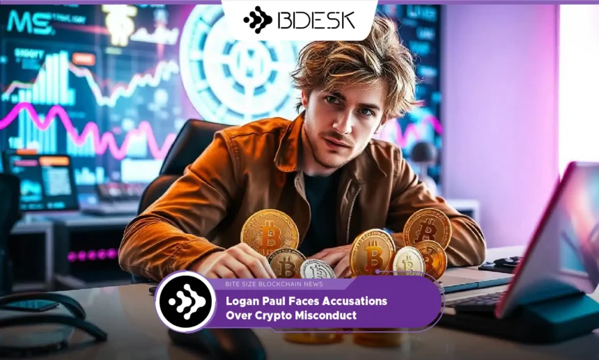 13Desk Crypto News | Logan Paul Faces Accusations Over Crypto Misconduct