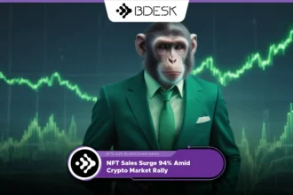 13Desk Crypto News | NFT Sales Surge 94% Amid Crypto Market Rally