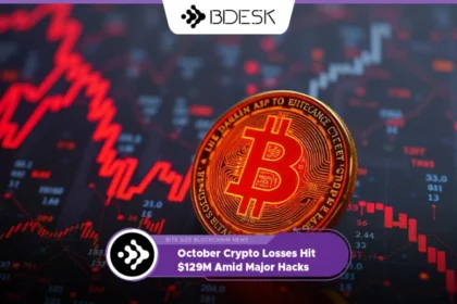 13Desk Crypto News | October Crypto Losses Hit $129M Amid Major Hacks