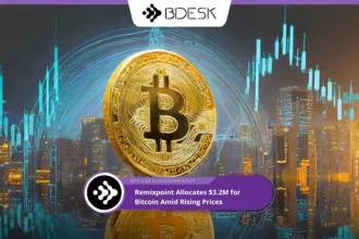 13Desk Crypto News | Remixpoint Allocates $3.2M for Bitcoin Amid Rising Prices