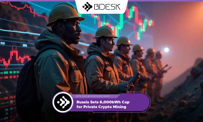 13Desk Crypto News | Russia Sets 6,000kWh Cap for Private Crypto Mining