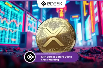 13Desk Crypto News | XRP Surges Before Death Cross Warning