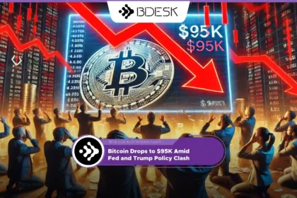 Crypto News 13Desk | Bitcoin Drops to $95K Amid Fed and Trump Policy Clash