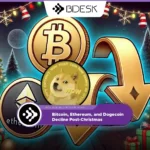 Crypto News 13Desk | Bitcoin, Ethereum, and Dogecoin Decline Post-Christmas