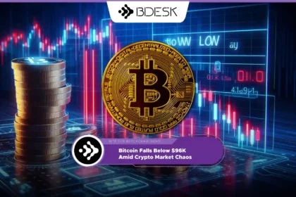 Crypto News 13Desk | Bitcoin Falls Below $96K Amid Crypto Market Chaos