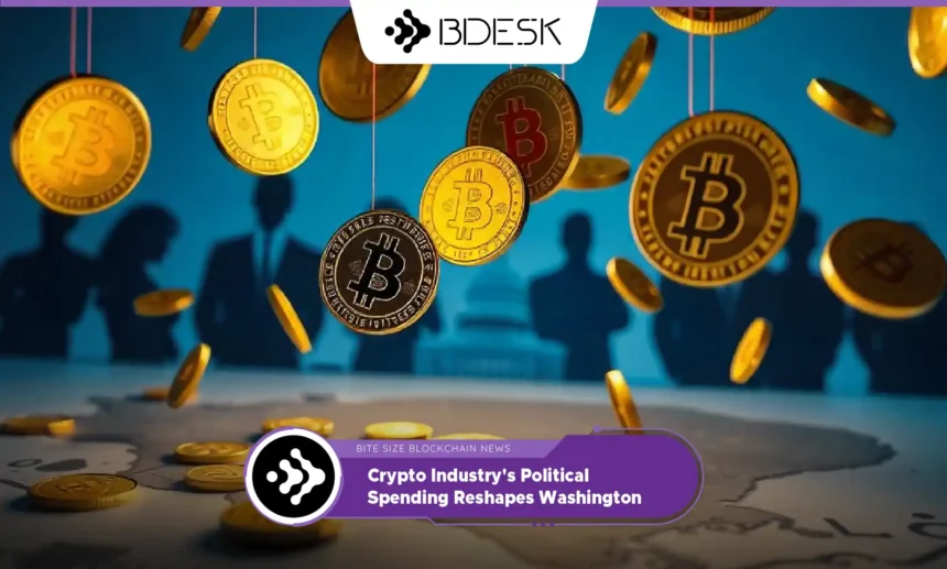 Crypto News 13Desk | Crypto Industry's Political Spending Reshapes Washington