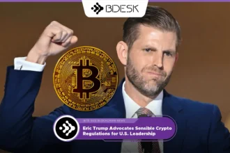 Crypto News 13Desk | Eric Trump Advocates Sensible Crypto Regulations for U.S. Leadership