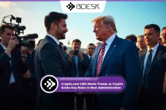 Crypto News 13Desk | Crypto.com CEO Meets Trump as Crypto Seeks Key Roles in New Administration