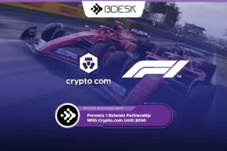 Crypto News 13Desk | Formula 1 Extends Partnership With Crypto.com Until 2030