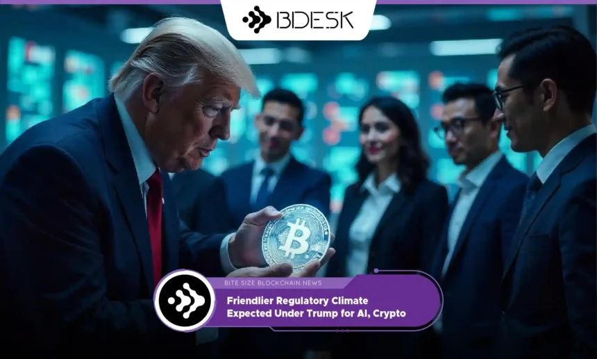 Crypto News 13Desk | Friendlier Regulatory Climate Expected Under Trump for AI, Crypto