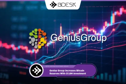 13Desk Crypto News | Genius Group Increases Bitcoin Reserves With $1.8M Investment