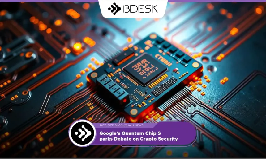 Crypto News 13Desk | Google's Quantum Chip Sparks Debate on Crypto Security