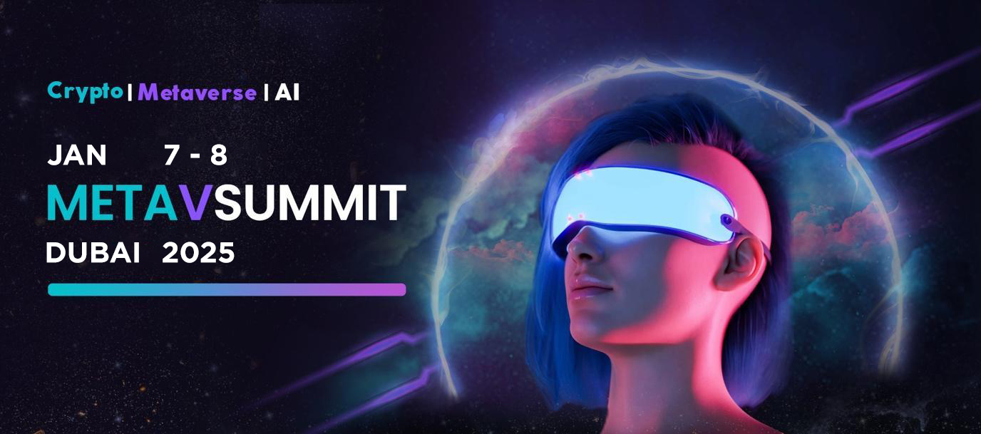 Crypto Events MetaVSummit Website Banner