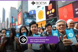 Crypto News 13Desk \ One in Three Koreans Now Own Cryptocurrency