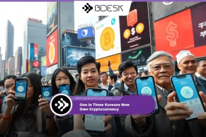 Crypto News 13Desk \ One in Three Koreans Now Own Cryptocurrency