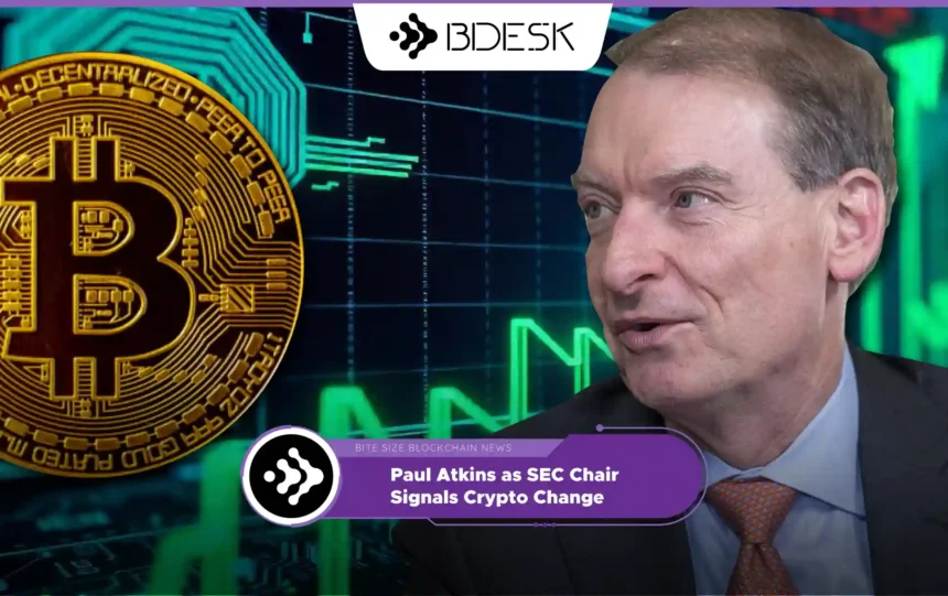 Crypto News 13Desk | Paul Atkins as SEC Chair Signals Crypto Change