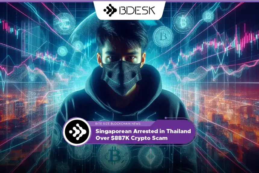 Crypto Scam 13Desk | Singaporean Arrested in Thailand Over $887K Crypto Scam