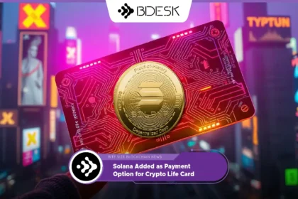 13Desk Crypto News | Solana Added as Payment Option for Crypto Life Card