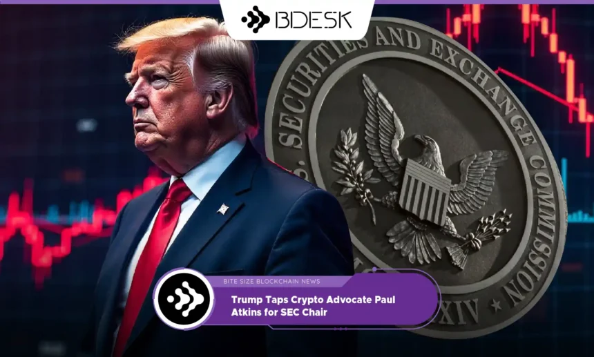 13Desk Crypto News | Trump Taps Crypto Advocate Paul Atkins for SEC Chair