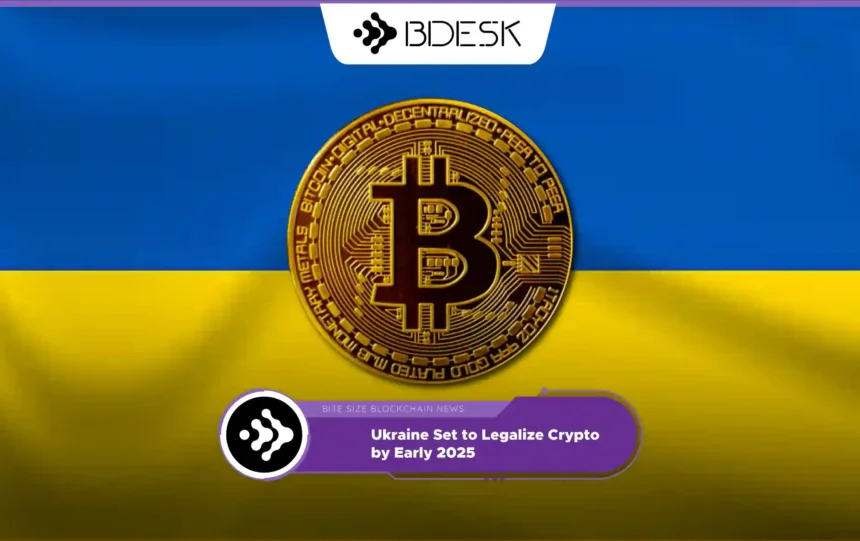 Crypto News 13Desk | Ukraine Set to Legalize Crypto by Early 2025