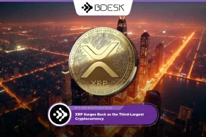 13Desk Crypto News | XRP Surges Back as the Third-Largest Cryptocurrency