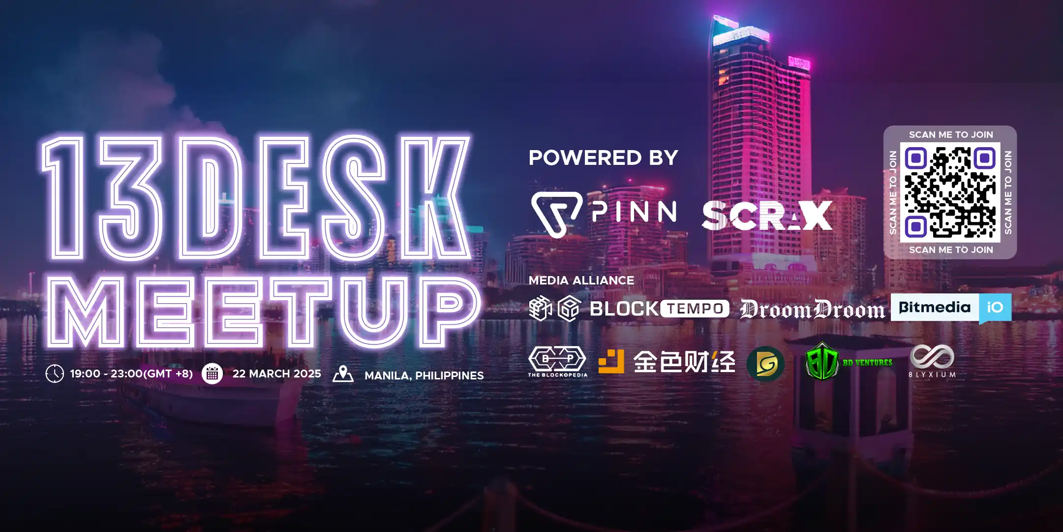 Crypto Events Philippines Edition Website Banner