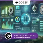 Crypto News 13Desk | $7 Billion Crypto Tokens Unlocking in January Amid Volatility