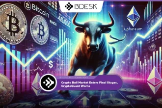 Crypto News 13Desk | Crypto Bull Market Enters Final Stages, CryptoQuant Warns